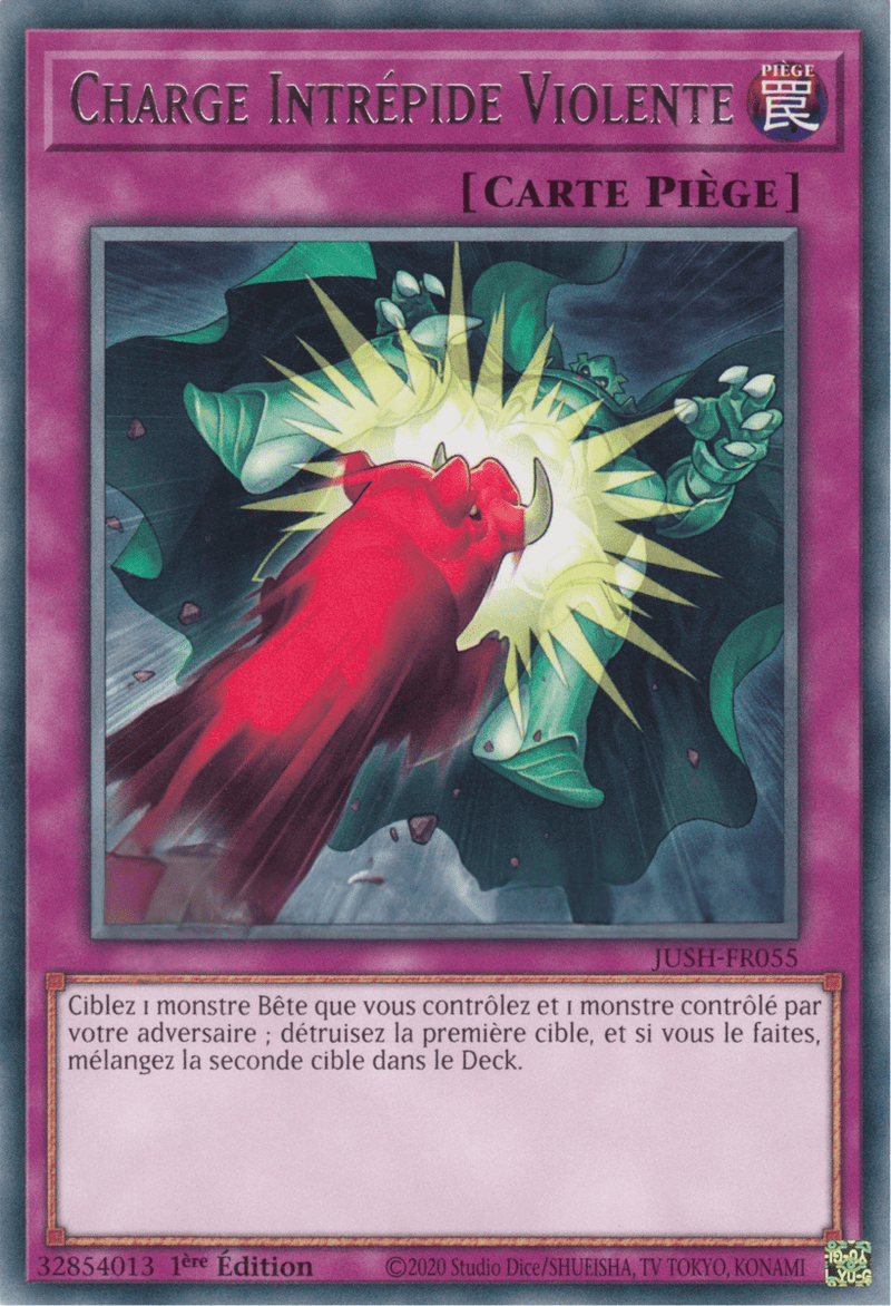 JUSH - FR055 - Charge Intrépide Violente - LorenZone - Pokémon
