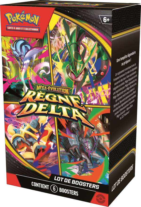 Pokémon — Bundle 6 boosters ME06 Règne Delta — Français
