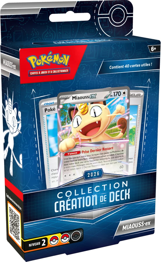 Pokémon — Collection Création de deck Miaouss-ex — Français