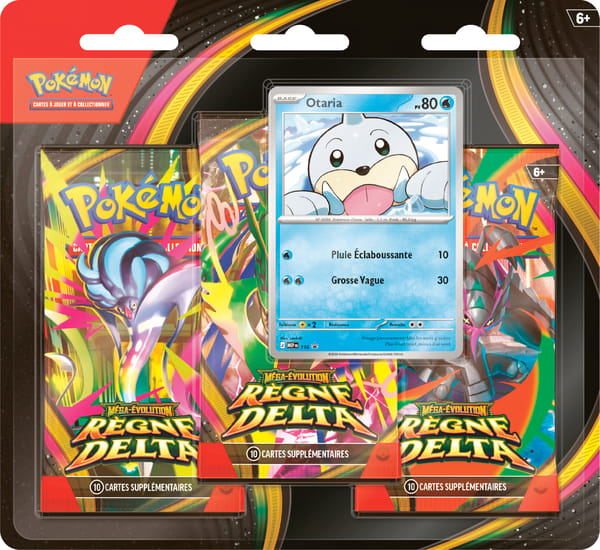 Pokémon — Tripack Otaria ME06 Règne Delta — Français