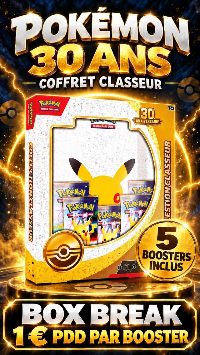 Visuel du live&nbsp;: 1€ PDD - 30 ans Pokémon