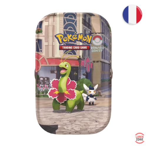 Display Mini Tin Pokémon Illumis - Méganium & Mistigrix - LorenZone