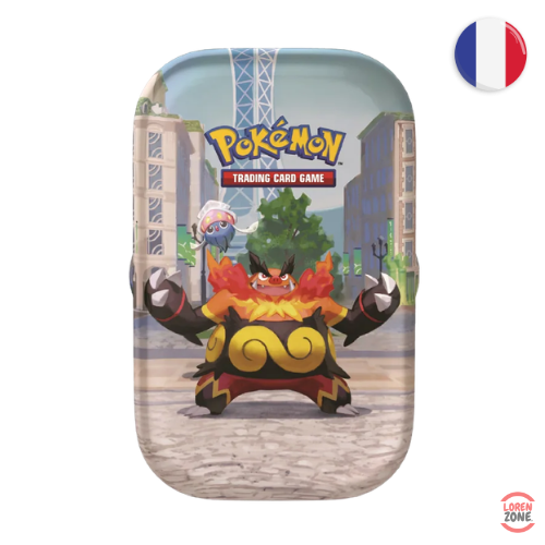 Display Mini Tin Pokémon Illumis - Roitiflam & Sépiatop - LorenZone