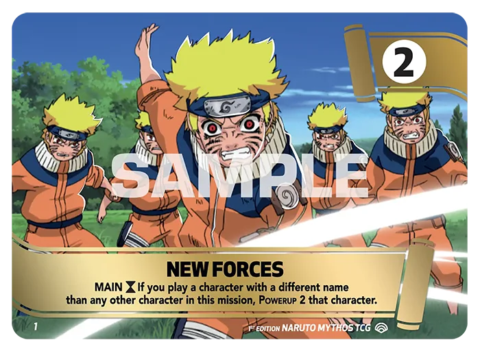 Carte Naruto Mythos New Forces MSS01/140 Mission Mission Shinobi Shiren 2ème Chapitre Neuf EN LorenZone