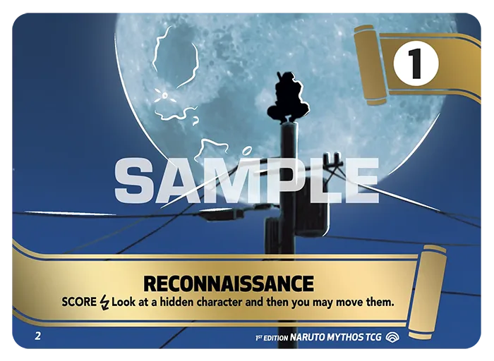 Carte Naruto Mythos Reconnaissance MSS02/140 Mission Mission Shinobi Shiren 2ème Chapitre Neuf EN LorenZone