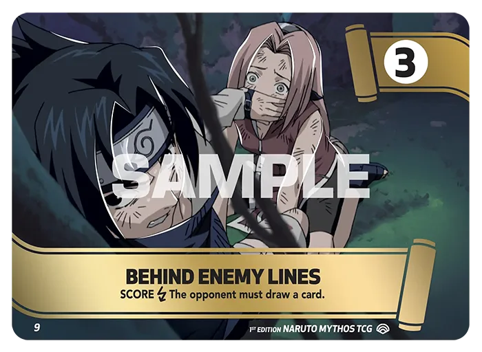 Carte Naruto Mythos Behind Enemy Lines MSS09/140 Mission Mission Shinobi Shiren 2ème Chapitre Neuf EN LorenZone