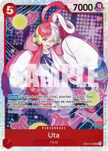 Carte One Piece Uta EB03-003 V1 - Heroines Edition