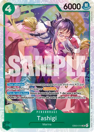 Carte One Piece Tashigi EB03-018 V1 - Heroines Edition