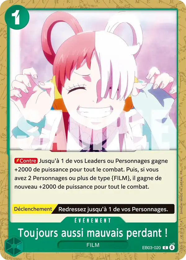 EB03-020 - Toujours aussi mauvais perdant !