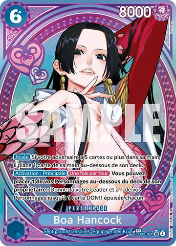 Carte One Piece Boa Hancock EB03-026 V3 - Heroines Edition