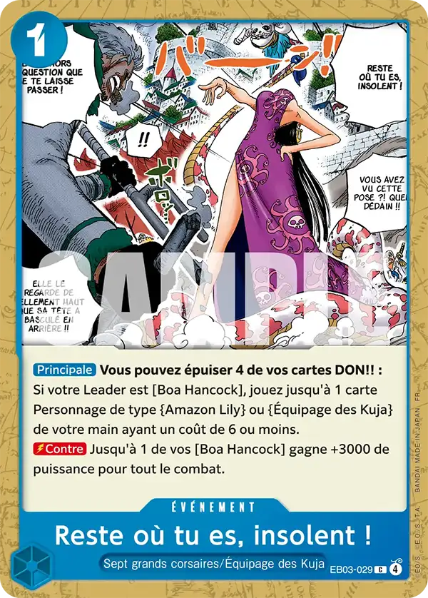 EB03-029 - Reste où tu es, insolent !