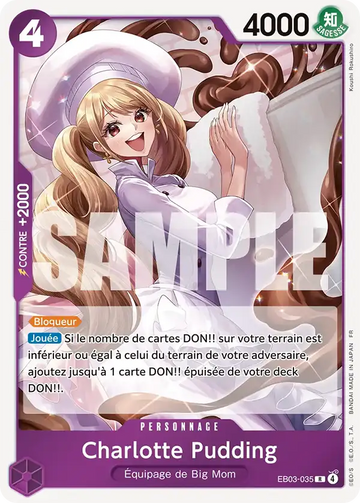 Carte One Piece Charlotte Pudding EB03-035 - Heroines Edition
