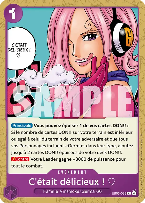 EB03-038 - C'était délicieux ! ♡
