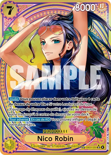 Carte One Piece Nico Robin EB03-055 V3 - Heroines Edition