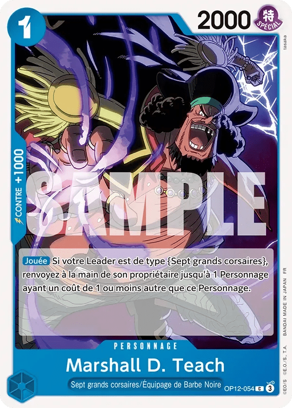 OP12 - 054 - Marshall D. Teach - FR - LorenZone - Pokémon