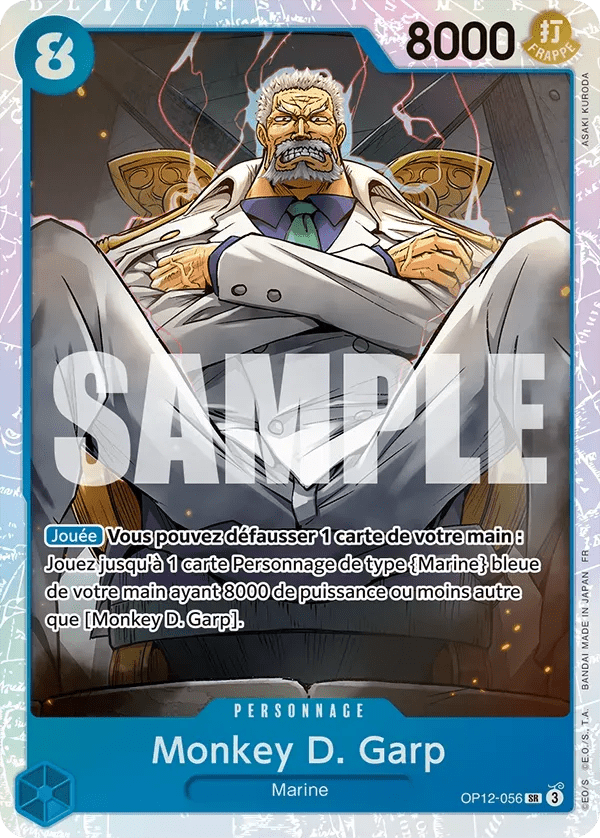 OP12 - 056 - Monkey D. Garp V1 - FR - LorenZone - Pokémon