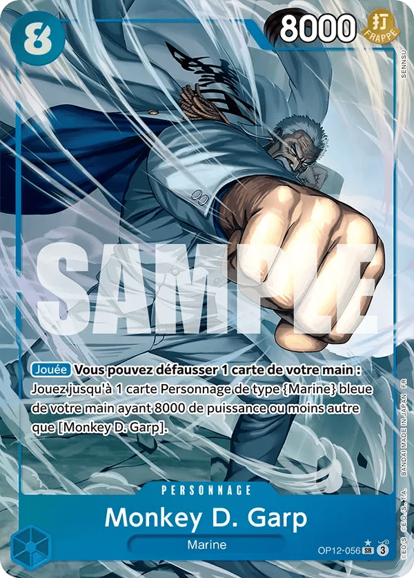 OP12 - 056 - Monkey D. Garp V2 - FR - LorenZone - Pokémon