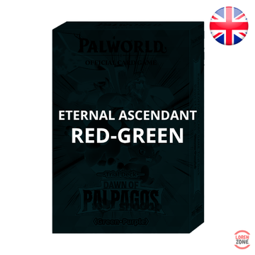 Palworld OCG Trial Deck Eternal Ascent Red and Green TD03, English edition, LorenZone