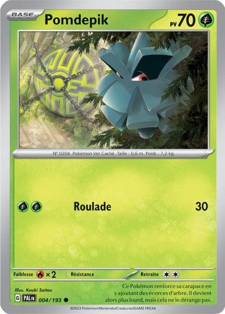 Carte Pokémon Pomdepik 004/193 PAL Evolution a Paldea EV02 Neuf FR LorenZone