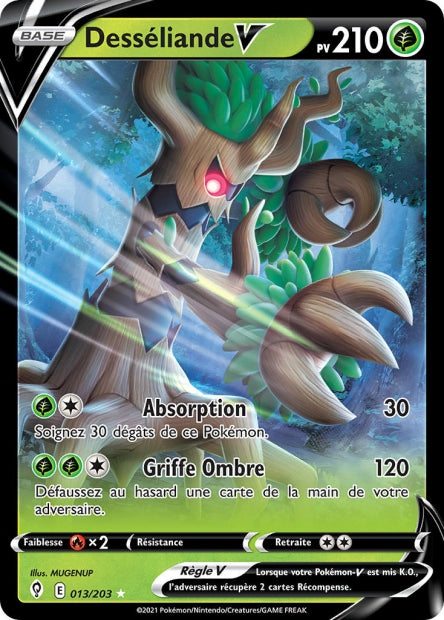 Carte Pokémon Desséliande V 013/203 EVS Évolution Céleste EB07 Neuf FR LorenZone