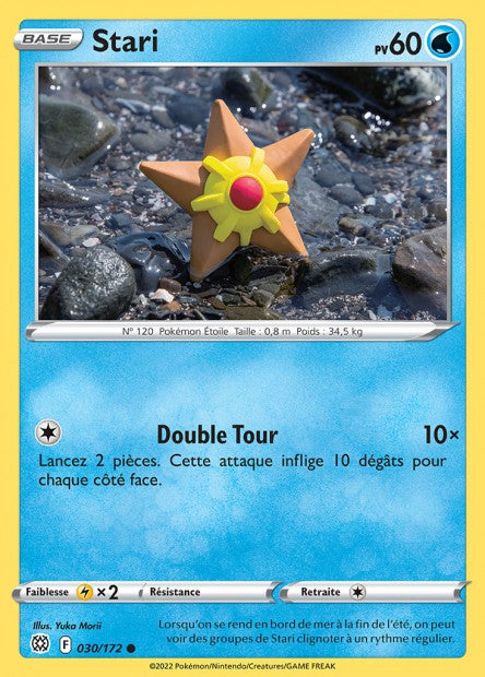 Carte Pokémon Stari 030/172 BRS Stars Étincelantes EB09 Neuf FR LorenZone
