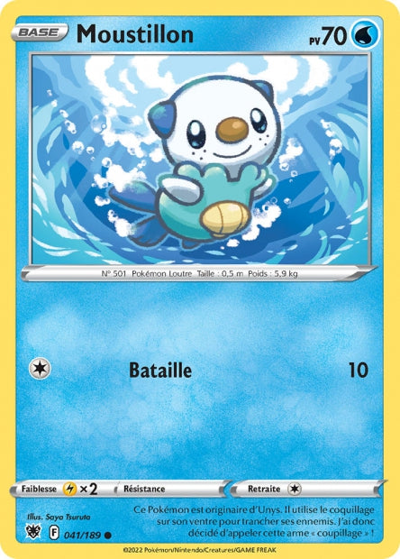 Carte Pokémon Moustillon 041/189 ASR Astres Radieux EB10 Neuf FR LorenZone