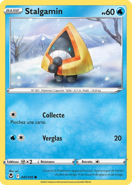 Carte Pokémon Stalgamin 041/195 SIT Tempete Argentee EB12 Neuf FR LorenZone