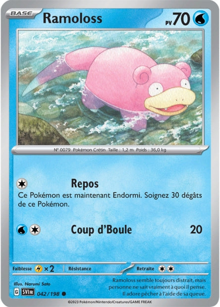 Carte Pokémon Ramoloss 042/021 SV1 Ecarlate et Violet EV01 Neuf FR LorenZone