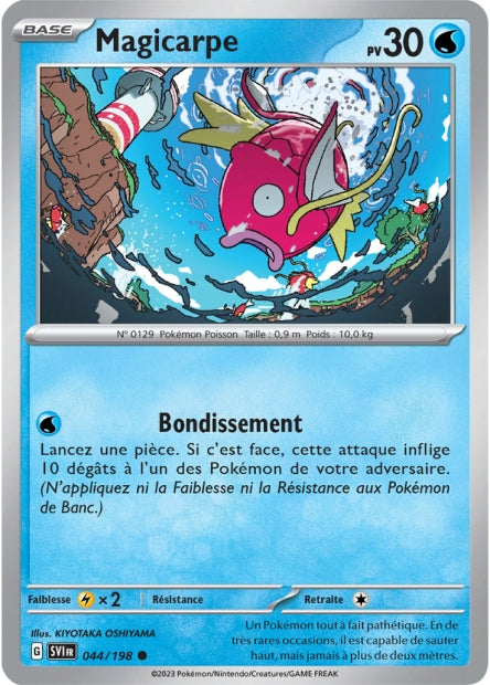 Carte Pokémon Magicarpe 044/198 SV1 Ecarlate et Violet EV01 Neuf FR LorenZone