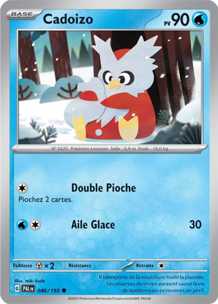 Carte Pokémon Cadoizo 046/193 PAL Evolution a Paldea EV02 Neuf FR LorenZone