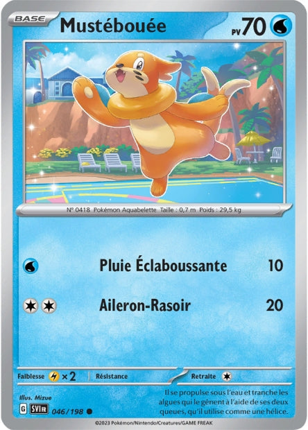 Carte Pokémon Mustébouée 046/198 SV1 Ecarlate et Violet EV01 Neuf FR LorenZone