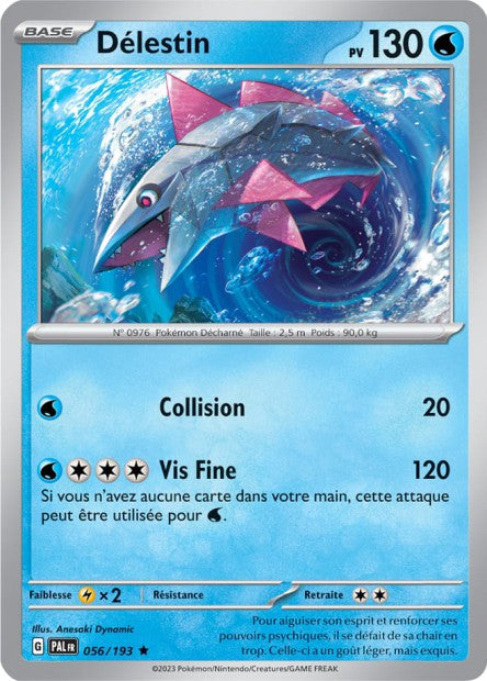 Carte Pokémon Délestin 056/193 PAL Evolution a Paldea EV02 Neuf FR LorenZone