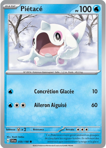 Carte Pokémon Piétacé 059/198 SV1 Ecarlate et Violet EV01 Neuf FR LorenZone