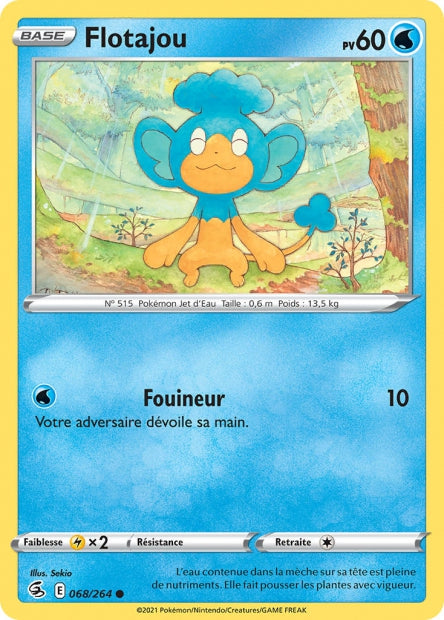 Carte Pokémon Flotajou 068/264 FST Poing de Fusion EB08 Neuf FR LorenZone