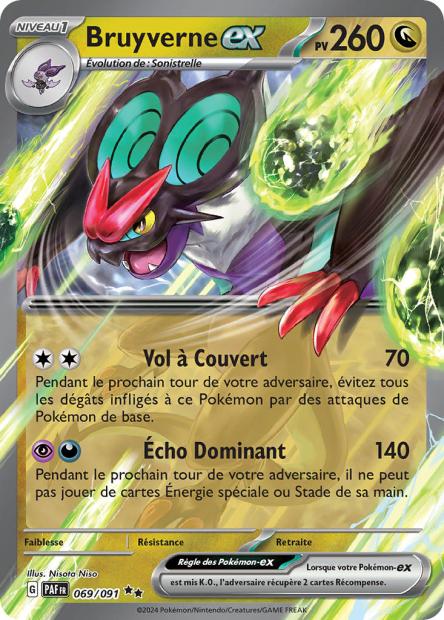 Carte Pokémon Buyverne EX 069/091 Destinees de Palea PAF EV4_5 Neuf FR LorenZone
