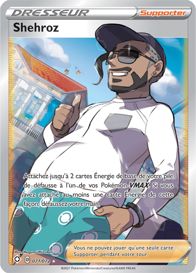 Carte Pokémon Shehroz 071/072 SWSH45 Destinées Radieuses EB4_5 Neuf FR LorenZone