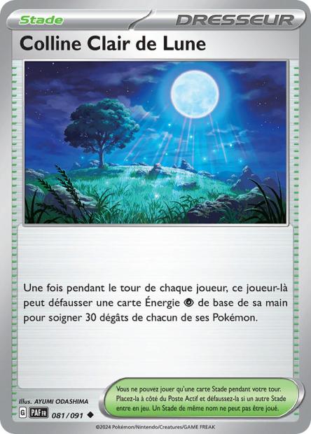 Carte Pokémon Colline Clair de Lune 081/091 Destinees de Palea PAF EV4_5 Neuf FR LorenZone