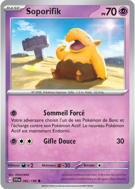 Carte Pokémon Soporifik 082/198 SV1 Ecarlate et Violet EV01 Neuf FR LorenZone