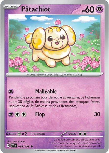 Carte Pokémon Pâtachiot 098/198 SV1 Ecarlate et Violet EV01 Neuf FR LorenZone