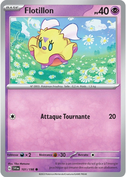 Carte Pokémon Flotillon 101/198 SV1 EV01 LorenZone