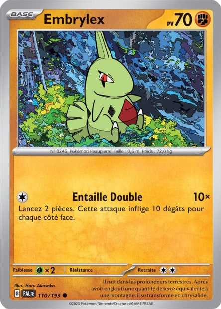 Carte Pokémon Embrylex 110/193 PAL EV02 LorenZone