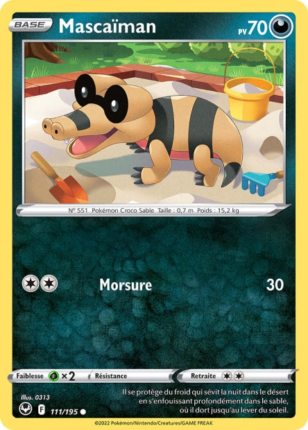 Carte Pokémon Mascaïman 111/195 SIT Tempete Argentee EB12 Neuf FR LorenZone