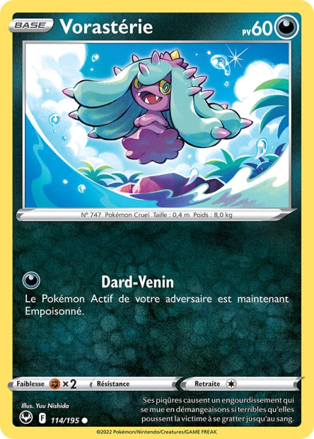 Carte Pokémon Vorastérie 114/195 SIT Tempete Argentee EB12 Neuf FR LorenZone
