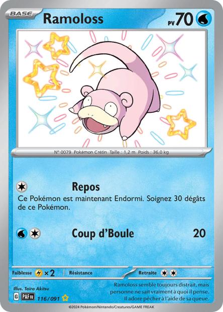 Carte Pokémon Ramoloss 116/091 Destinees de Palea EV4_5 LorenZone