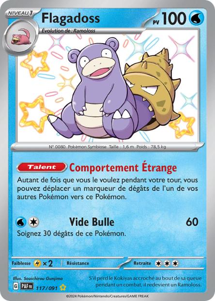 Carte Pokémon Flagadoss 117/091 Destinees de Palea EV4_5 LorenZone