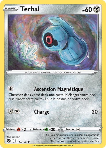 Carte Pokémon Terhal 117/195 SIT Tempete Argentee EB12 Neuf FR LorenZone