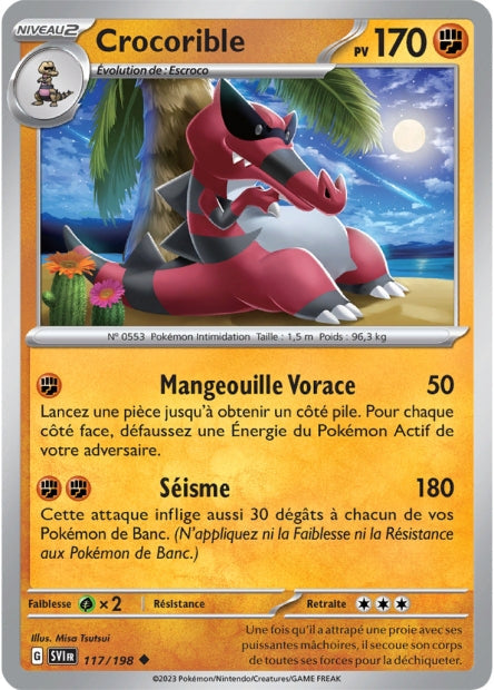 Carte Pokémon Crocorible 117/198 SV1 EV01 LorenZone