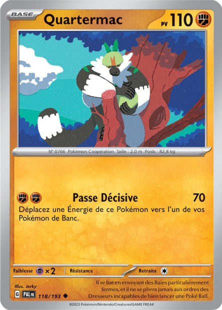 Carte Pokémon Quartermac 118/193 PAL EV02 LorenZone