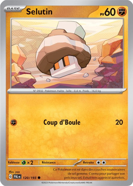 Carte Pokémon Selutin 120/193 PAL EV02 LorenZone