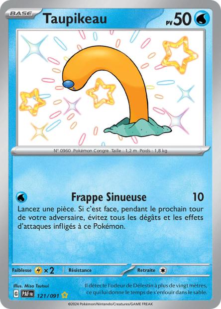 Carte Pokémon Taupikeau 121/091 Destinees de Palea EV4_5 LorenZone